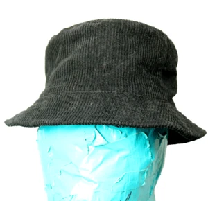 Urban Outfitters Fischerhut Baumwolle Cord gefüttert schwarz Damen S/M - Bild 1 von 9