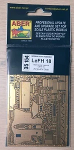 Ätzteilset für 10,5cm leFH (AFV) von Aber in 1/35 - Picture 1 of 1