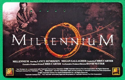 MILLENNIUM Japanese Telephone Card 1997 20th Century Fox Rare - Image 1 of 4