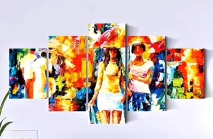 STREET LADIES canvas painting wall art decor Beauty Wonder women hot sexy Large - Picture 1 of 2