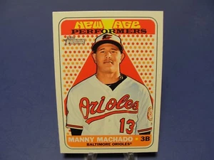 Topps Heritage 2018 Manny Machado New Age Performers Insert NAP-20 - Picture 1 of 2