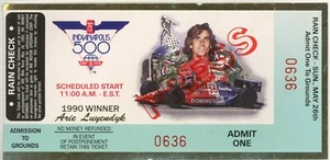 Indianapolis Indy 500 Sweepstakes press pass ticket 1991 - Picture 1 of 2