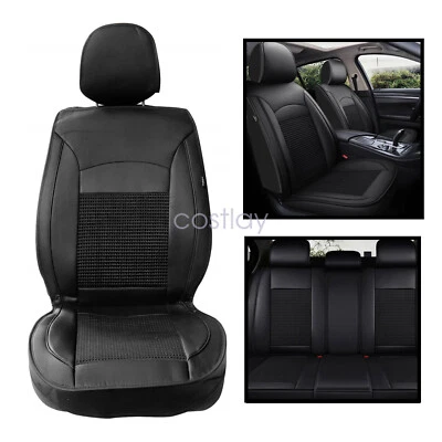 Полный комплект чехлов на автомобильное сиденье подушка искусственная кожа для Mitsubishi Outlander 2004-2023 - Изображение 1 из 4