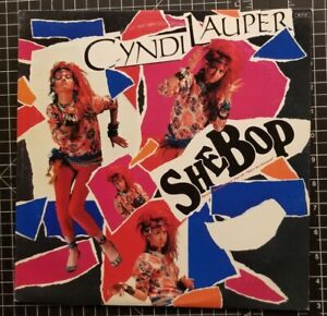 CYNDI LAUPER She Bop JAPAN PRESS 1984 Single PORTRAIT 12-3P-543 Maxi 12"