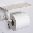 Retro Bathroom Roll Tissue Rack Toilet Paper Phone Holder Storage Shelf Stand