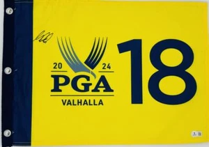 MARTIN KAYMER SIGNED 2024 PGA CHAMPIONSHIP GOLF FLAG VALHALLA AUTOGRAPH BAS K63 - Picture 1 of 2
