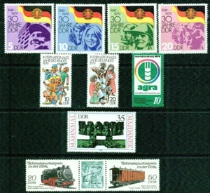 GERMANY( DDR) – 1979-83 – SMALL COLLECTION  – VF  **  - Picture 1 of 1