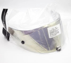 HJC HJ-26 Rpha-11 Helmet Gold Mirror Shield Screen Anti-Scratch Pinlock Ready - Picture 1 of 6