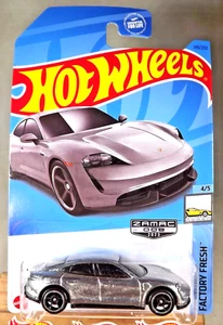 2023 Hot Wheels Walmart #8 Zamac #149 Factory Fresh 4/5 PORSCHE TAYCAN TURBO S - Picture 1 of 5
