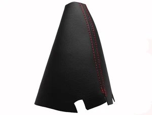 MAZDA 3 (2003-2009) Soufflet Levier De Vitesse 100% Cuir - Couture Rouge - Bild 1 von 1