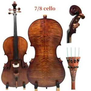 Copy Stradivari style Professional song master Cello 7/8 , 100% Hand-Made#15967 - Picture 1 of 12