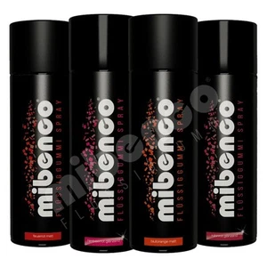 Felgen SPRÜHFOLIE mibenco Flüssiggummi Spray Rotserie 400ml - Bild 1 von 9