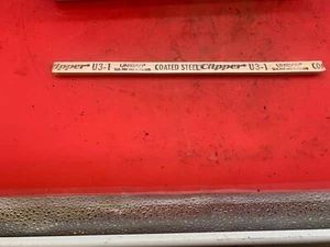 Lot of 9 Clipper Belt Fasteners, Hook #U3 12- inch strip - Picture 1 of 4