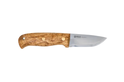 Helle Wabakimi - 84mm Triple Laminated High-Alloy Tool Steel Knife (Curly Birch - image 1 of 4