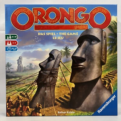 Orongo Board Game Reiner Knizia 2014 Ravensburger German English French Complete - Image 1 of 4