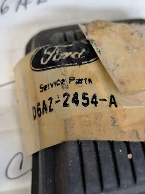 NOS Ford D6AZ-2454-A Parking Brake Pedal Pad 1976-79 LTD w/manual release - Image 1 of 3