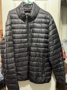 Free Country Mens Down Puffer Jacket Black (Size-XXL) - Picture 1 of 3