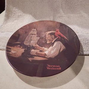 Collector Plate #4 NORMAN ROCKWELL HERITAGE COLLECTION, Ship Builder CP-61 - Picture 1 of 4