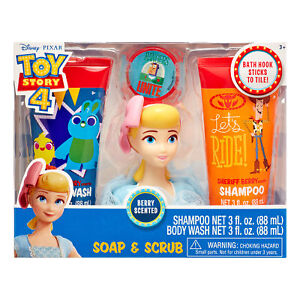 Disney Pixar Toy Story 4 BoPeep Bath Pouf Shampoo & Body Wash Berry Scented
