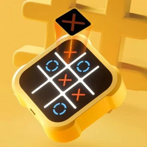 Electronic Tic-Tac-Toe Game – Portable Puzzle for All Ages - Photo 1/6