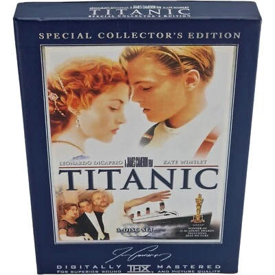 Titanic DVD Collector's Edition James Cameron, Leonardo DiCaprio, 2001 Region 1 - Image 1 of 4