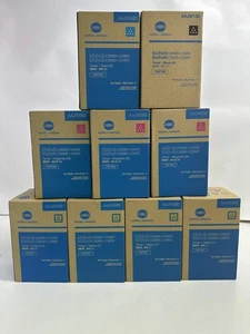 OEM Konica Minolta Bizhub C3350i,C3351i CMYK Toners TNP79 (AAJW430,330,230,130) - Picture 1 of 6