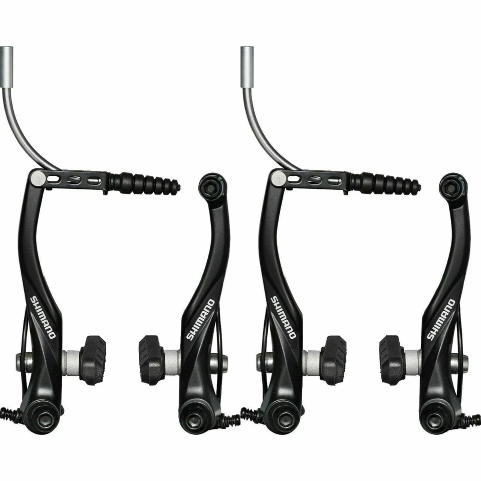 Shimano V-Brake Bremsen Alivio BR-T 4000 Schwarz SET mit oder ohne Nirozug - Bild 1 von 1