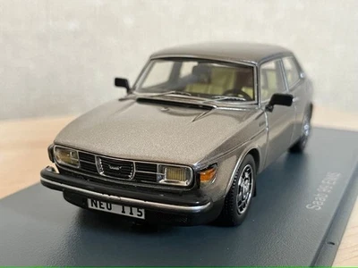 Artículo raro NEO 1/43 Saab 99 EMS gris plata metálico #PG2F6K Foto 1 de 4