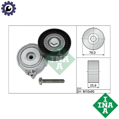 TENSIONER LEVER VRIBBED BELT 534 0375 10 FOR VW AUDI A4/S4/Convertible A5/S5 A8 - Image 1 of 4