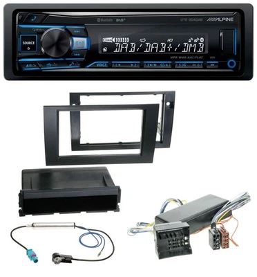 Alpine USB Bluetooth DAB MP3 Autoradio für Audi A4 04-08 B7 Symphony Bose Aktivs - Bild 1 von 4