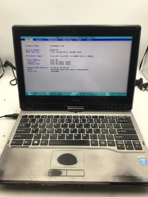 FUJITSU LIFEBOOK T734 - BOOTS TO BIOS - INTEL I5 4300 - 8GB RAM - READ DESC - BB - Image 1 of 4