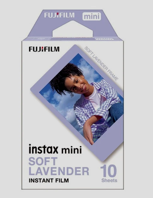 Fuji Instax Mini Film - SOFT LAVENDER  (10 Photos) - dated 07/2027 - Image 1 of 1