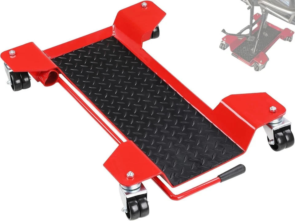 Motorcycle Center Stand with 360° Casters For Yamaha FZ1 FZR 600 1000 1100 FJR - Image 1 of 4