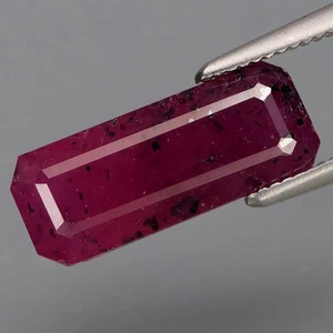 4.30Ct.UNHEATED! Precious Gem Natural BIG Ruby Winza,Tanzania Perfect Shape - Imagen 1 de 4