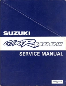 SUZUKI GSXR1100W,GSXR1100 W,WP 1993 ORIGINAL FACTORY WORKSHOP MANUAL - Picture 1 of 1
