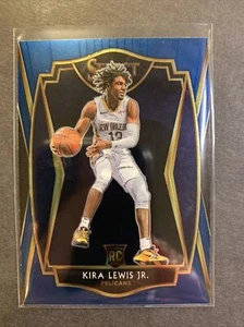 2020-21 Panini BASKETBALL SELECT ROOKIE KIRA LEWIS JR PREMIER LEVEL RC BLUE - Picture 1 of 2
