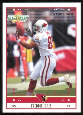 2005 Score Scorecard #5 Freddie Jones /599 - Image 1 of 2