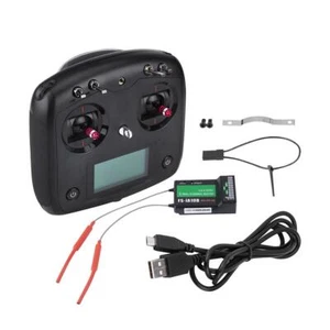 Flysky FS-i6S 10CH 2.4G RC Transmitter W/IA10B Receiver for Drone Quadcopter Kit - Picture 1 of 12