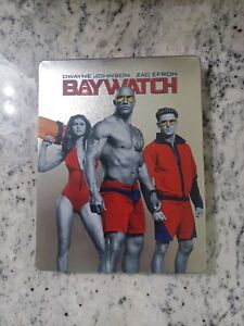 Baywatch Target Exclusive Metal Steelbook (Blu Ray/DVD) WATCHED ONCE EXCELLENT