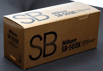 Nikon Speedlight SB-50DX Shoe Mount Flash - Mint in Box! - Image 1 of 4