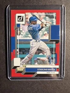 Starling Marte 2022 Donruss Red #206 #/2022 - Picture 1 of 3