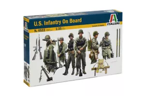 Italeri 1/35 6522 Segunda Guerra Mundial Infantería de EE. UU. a bordo Normandía Día D (10 figuras) - Imagen 1 de 1