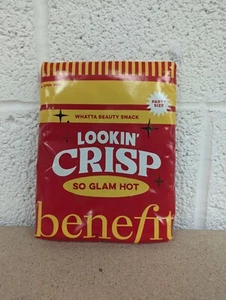 Benefit Make-Up Bag 'Lookin Crisp' -- Brand New -- Empty - FAST FREE DELIVERY - Picture 1 of 3