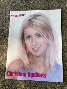 Christina Aguilera Teen Magazine Pinup teen magazine poster clipping - Picture 1 of 1