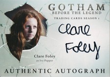 Gotham Season 1, Clare Foley  'Ivy Pepper' Autograph Card CF