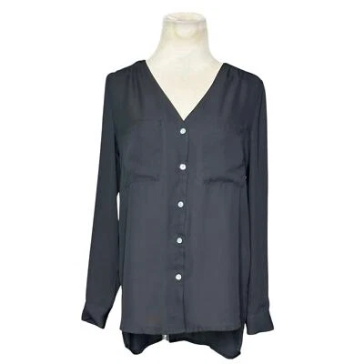 Cotton On black long sleeves blouse size XS - Image 1 of 4