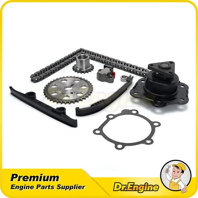 Kit de cadena de distribución bomba de agua compatible con 95-98 Saturn SL1 SW1 SC1 SL 1,9 L Foto 1 de 4