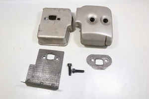 Genuine Muffler McCULLOCH TRIMMAC Partner Colibri II Poulan trimmer 545227901 - Picture 1 of 10