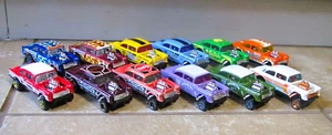 Hot Wheels '55 Chevy Bel Air Gasser, Lot of 12 different, Loose, New - Picture 1 of 4