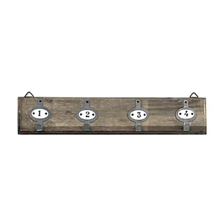 Garderobenleiste Holz Kolony Hakenleiste Flurgarderobe HTI-Living - Bild 1 von 1